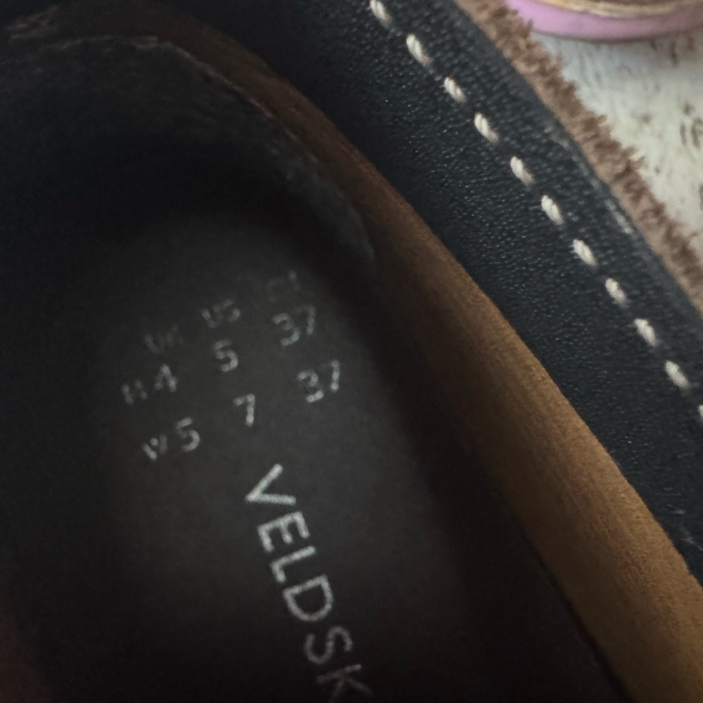 VELDSKOEN leather boots with pink soles and laces🤎🩷unisex but womens sizing🩷🤎 - Picture 12 of 16